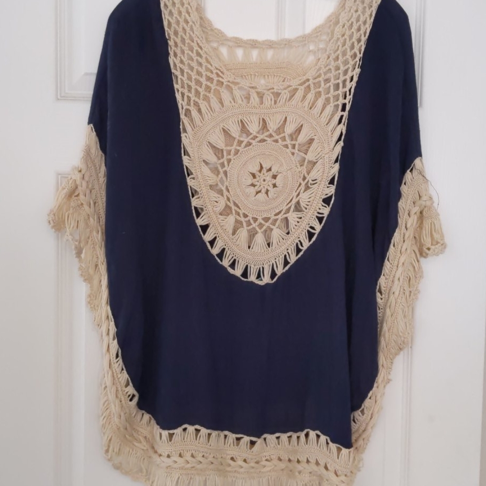 Boho Macrame Tunic
